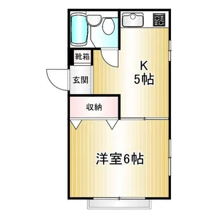 フォレスト邦【1階】の間取り