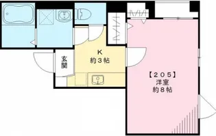ドルチェの森【3階】の間取り