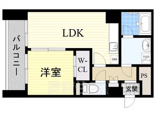 グレイス阿倍野松崎【8階】の間取り