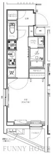 GENOVIA学芸大学【5階】の間取り