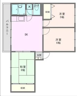 スカイラークタウン弐号館【3階】の間取り