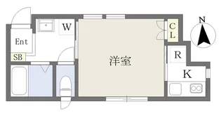 PLACE赤堤【1階】の間取り