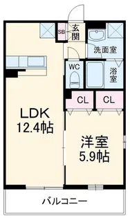 リブリ・richeVIII【3階】の間取り