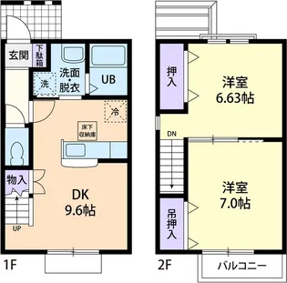 栃木県小山市大字羽川【一戸建】の間取り