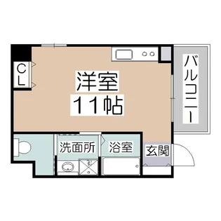 プレシア松崎【2階】の間取り