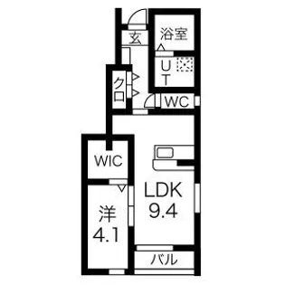 K.court【1階】の間取り