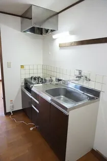 ピースフルII【2階】のキッチン