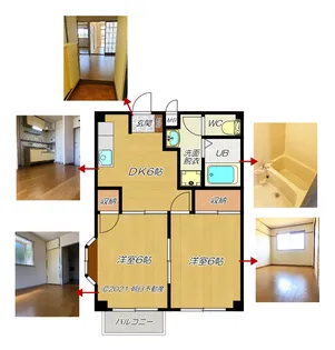 リバティ西邑【2階】の間取り