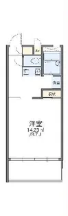1Kの間取り画像