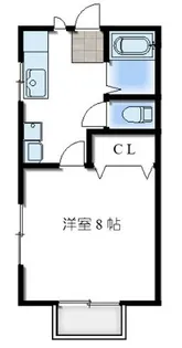 グランビュー反町【1階】の間取り