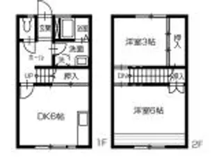 プラットスクエア【1階】の間取り