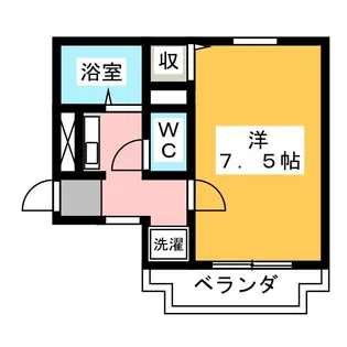 CITY TERRACE 音羽【2階】の間取り