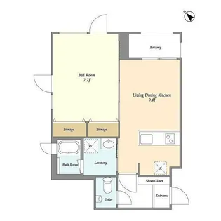 Nanpeidai HillTop House【3階】の間取り