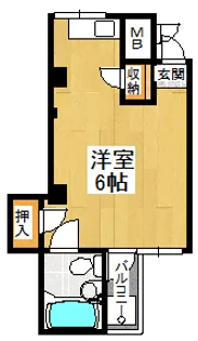 ハイム上高地【2階】の間取り