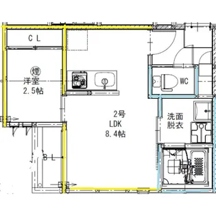 G-smart光の森【1階】の間取り