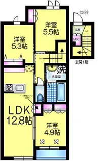 千葉県松戸市日暮3【マンション】の間取り