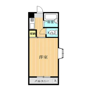1Kの間取り画像