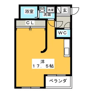 マルセイユ【1階】の間取り