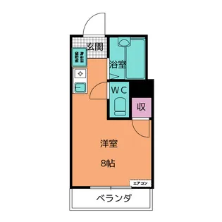 ディアコート原【1階】の間取り