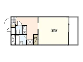 レオパレスGreenCourt【2階】の間取り