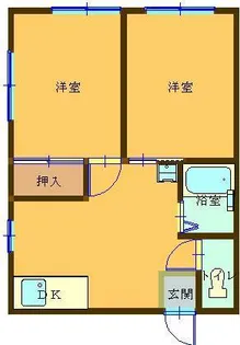 アピタシオン【1階】の間取り
