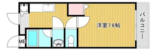 大阪府東大阪市御厨南2【アパート】の間取り