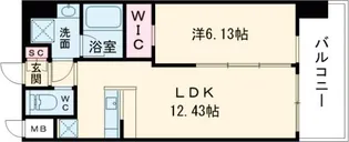 プレジオ永和ASIAN【4階】の間取り