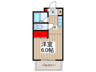 ドミール・ハイサンド【1階】の間取り