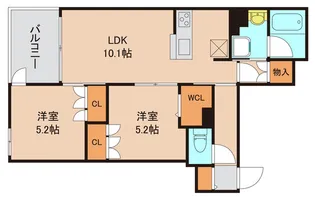 VINGT CINQ【1階】の間取り