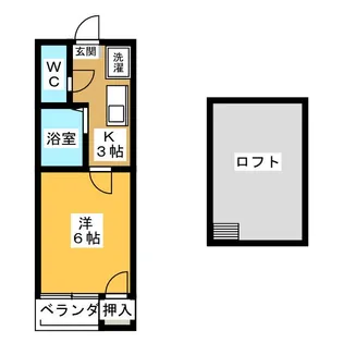 プルミエ【1階】の間取り