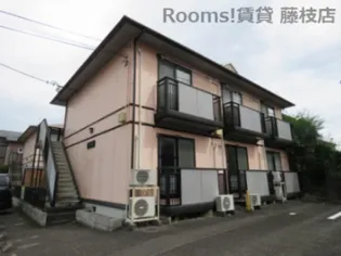 リバーサイドB【1階】の外観