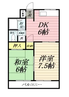 ブルックリン【1階】の間取り