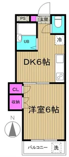 メゾンドアンドウ【2階】の間取り