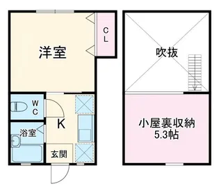 ランドール元住吉【2階】の間取り