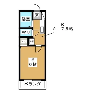 グレイスヒル追浜【2階】の間取り