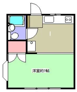 コーポルルブ【2階】の間取り
