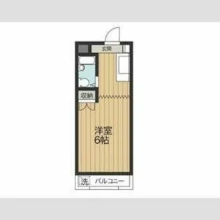 インセゾン弐番館【2階】の間取り