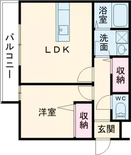 大阪府枚方市楠葉朝日1【アパート】の間取り