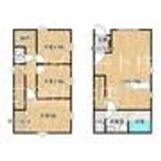 静岡県浜松市中央区上島3【一戸建】の間取り