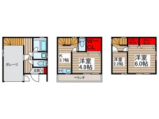 埼玉県富士見市水谷東3【一戸建】の間取り