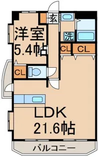 エルバルコ【1階】の間取り