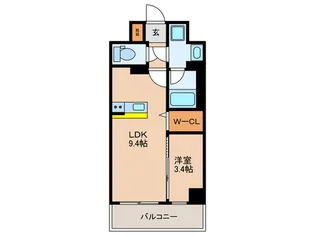 ルーチェ M【2階】の間取り