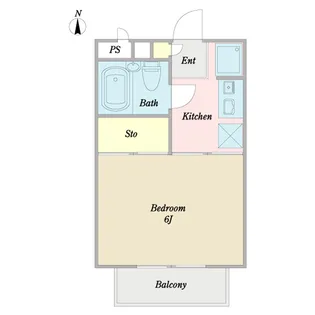 brilliantplace新松戸【2階】の間取り