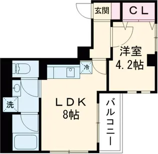 (仮称)墨田区亀沢3丁目計画【3階】の間取り