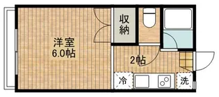 ハイムF-A【2階】の間取り