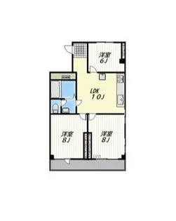 JILL【4階】の間取り