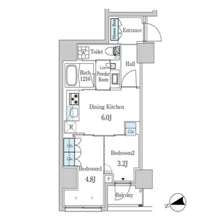 東京都千代田区外神田3【マンション】の間取り