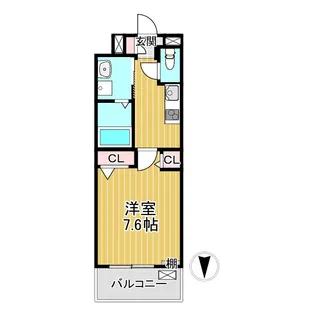 セレーノカーサ【2階】の間取り