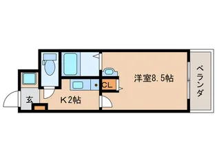 サンクリエート草津【8階】の間取り