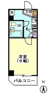 プレミール山王【6階】の間取り